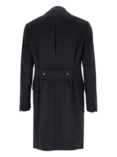 cappotto doppiopetto in cashmere