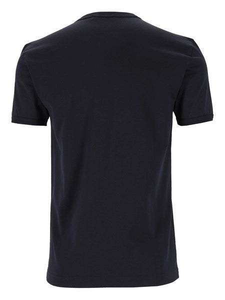 T-shirt in cotone con placca