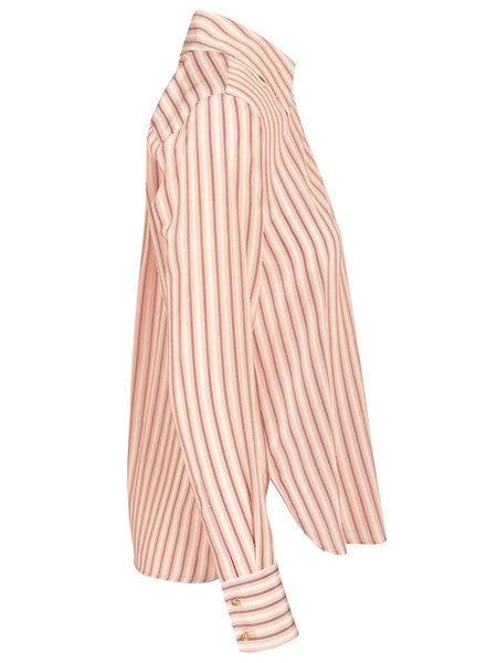 Camicia in seta stampata