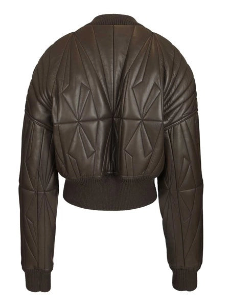 Giacca cropped "Geocamo" Moncler x Rick Owens