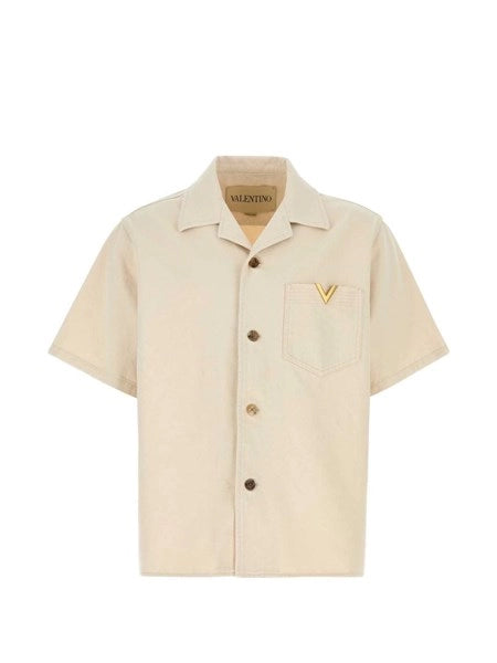 Camicia Da Bowling Valentino In Denim