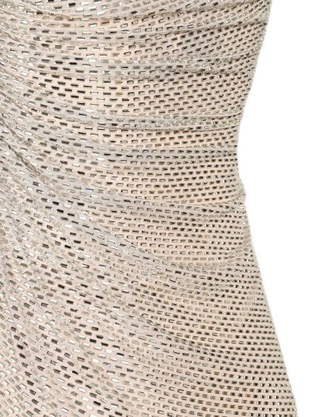 Mini abito drappeggiato