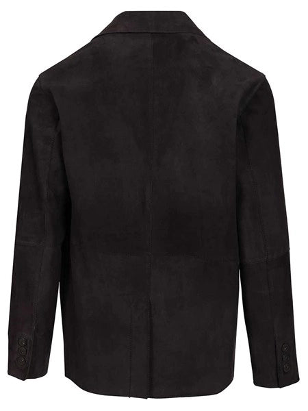 Blazer in suede
