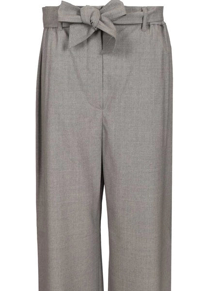Pantaloni ampi in lana "Salpa"