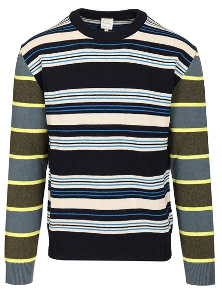 Maglione a righe