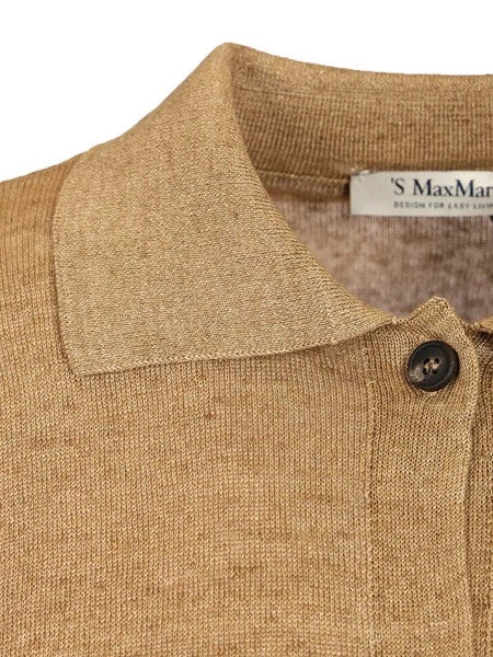 Cardigan in filato di lino