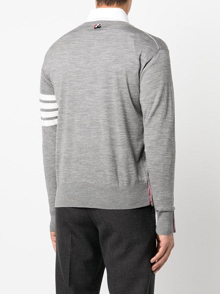 Maglia in lana merino '4-bar'