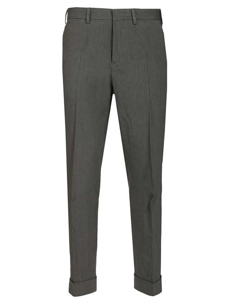 Pantaloni sartoriali in misto lino