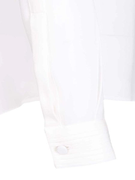 Camicia da smoking in seta