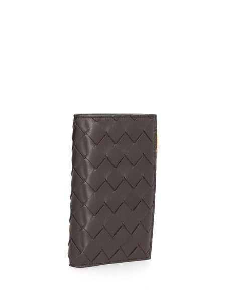 Portafoglio Intrecciato Bi-fold medio