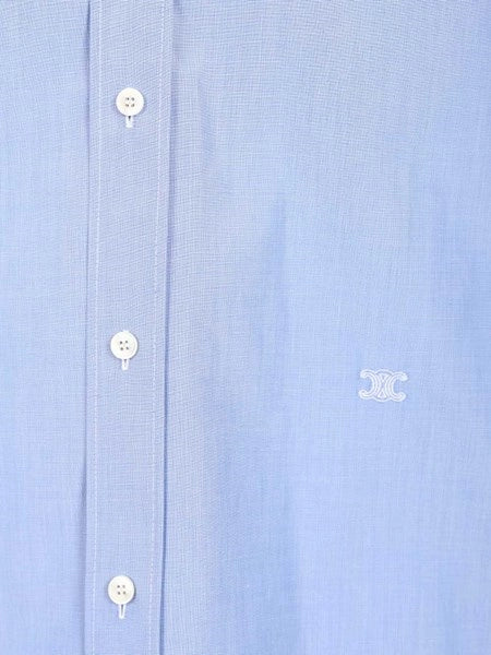 Camicia classica in popeline di cotone