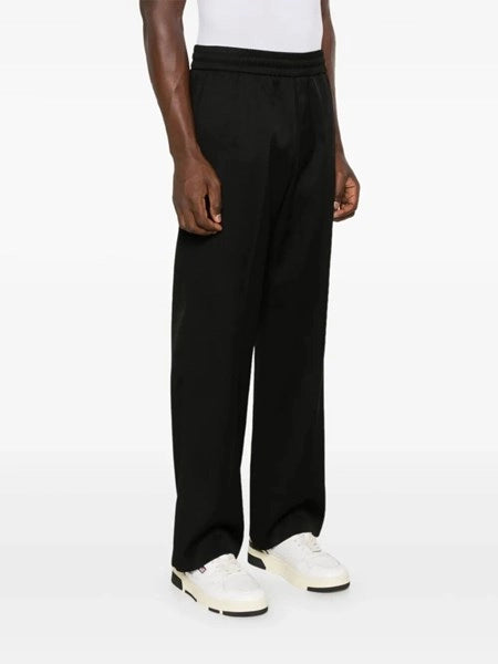 Pantalone jogging in lana