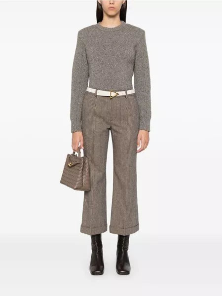 MEDIUM WEIGHT WOOL TAILORED SWEATER