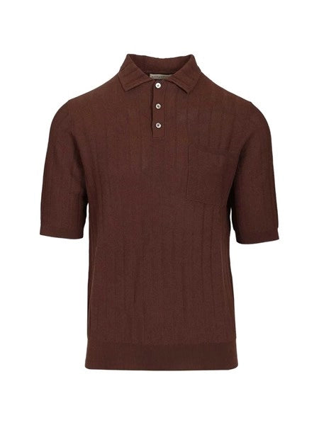 Polo in maglia di cotone