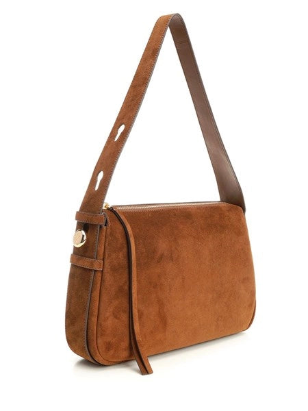 Romy Suede Shoulder Bag