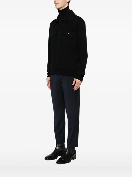 Overshirt in lana e cashmere