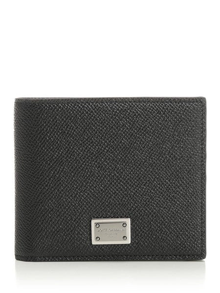 Portafoglio bifold in pelle