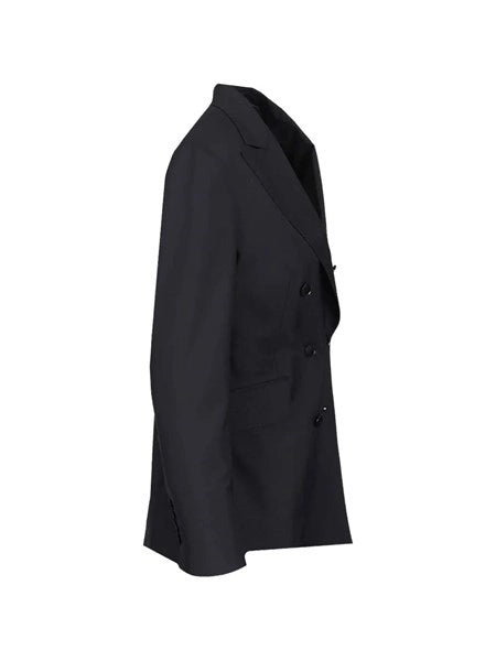 Blazer doppiopetto in lana