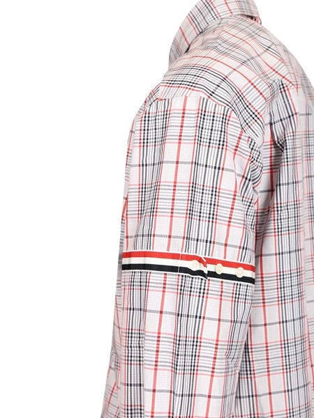 Camicia oversize in popeline di cotone