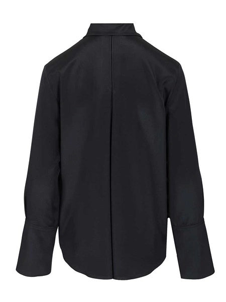 Camicia oversize Voliera in seta