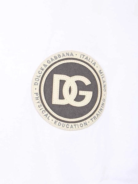 T-shirt in jersey con patch