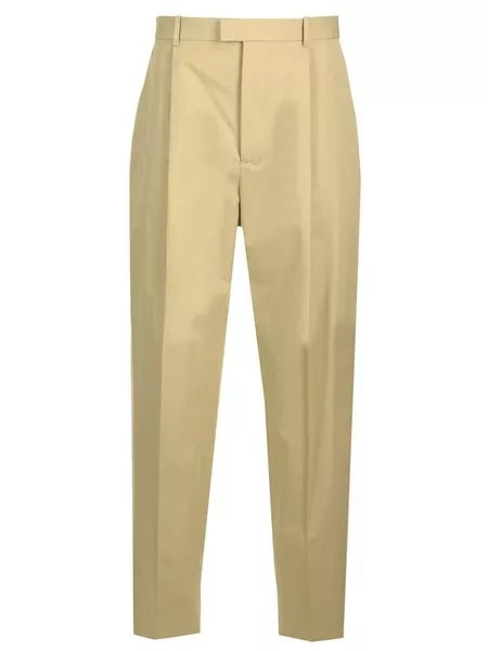 Pantaloni in twill di cotone