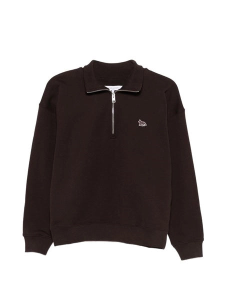 Felpa con mezza zip "Baby Fox"