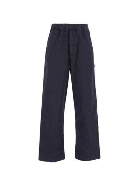 Pantaloni in twill di cotone