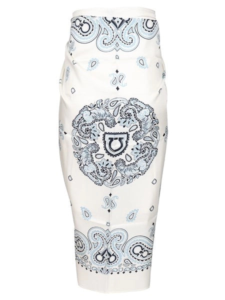 Sarong in seta stampa Arabesque