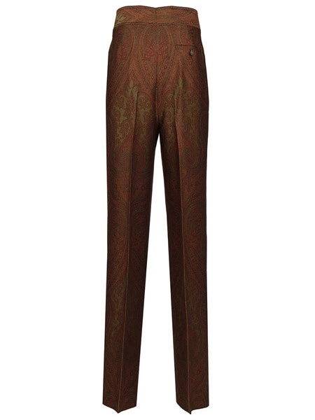 Pantaloni jacquard
