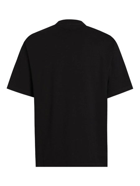 T-shirt in cotone con ricamo