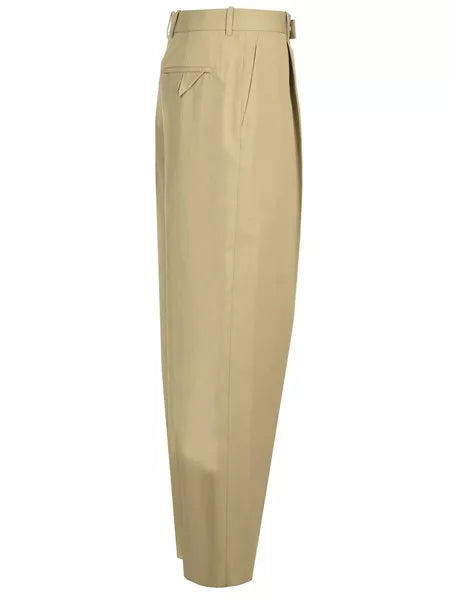 Pantaloni in twill di cotone