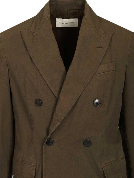 Blazer doppiopetto in cotone