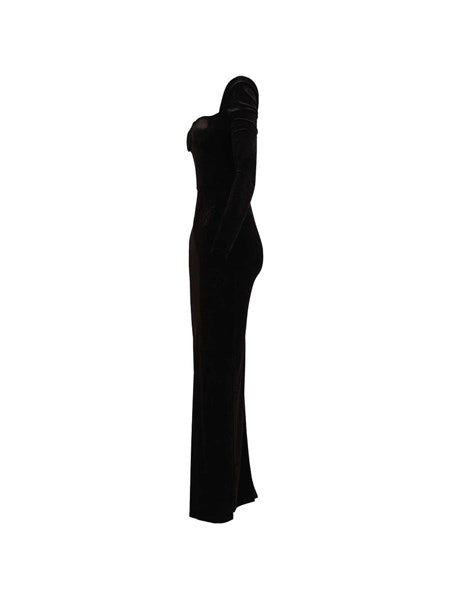 Abito Off-Shoulder Maxi