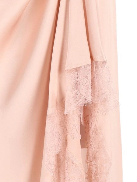 Abito sottoveste midi in pizzo