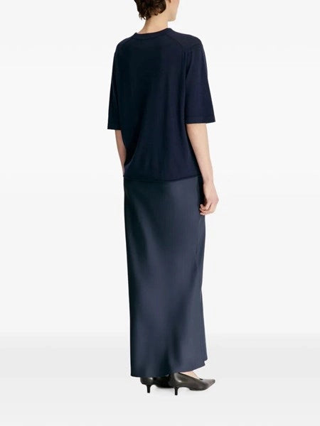 Top in cashmere a maglia fine NALA
