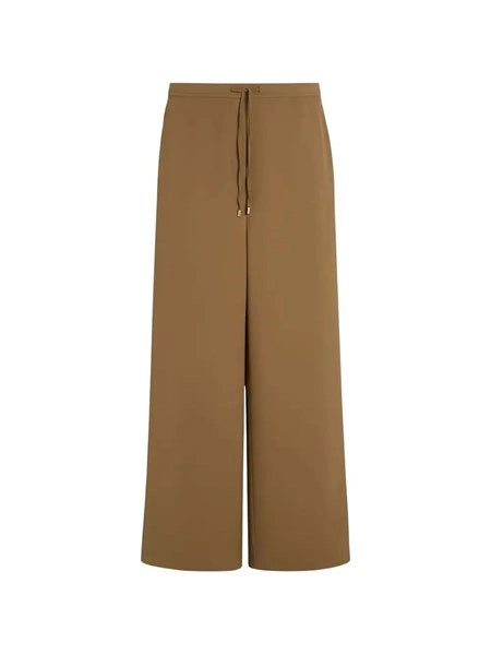 Pantalone jogging in tela di lana