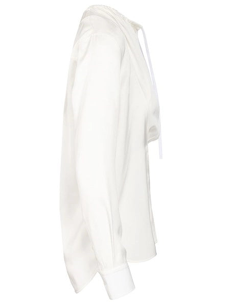 Blusa in raso di seta