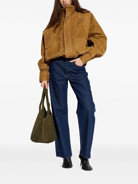 Bomber in pelle