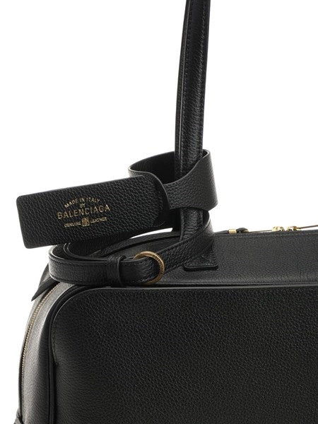 Tote bag media in pelle "Carrie"