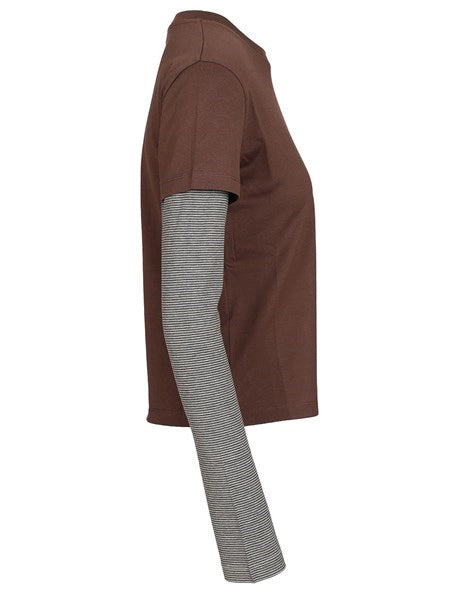 Double layer T-shirt