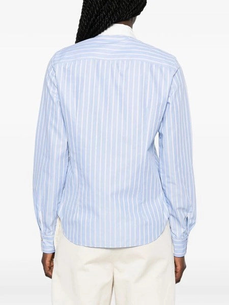 camicia regular collo francese