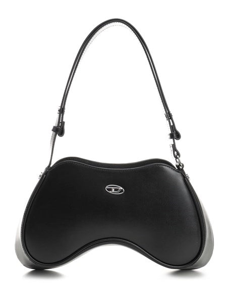 Borsa a spalla "Play" in vernice