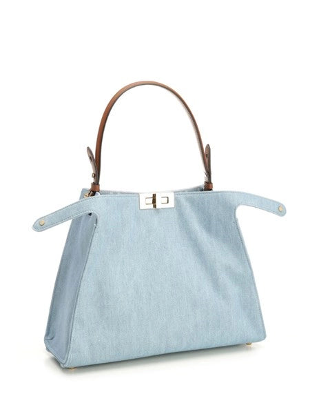 Fendi Way media in denim