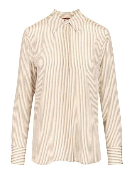 Camicia in crêpe de Chine