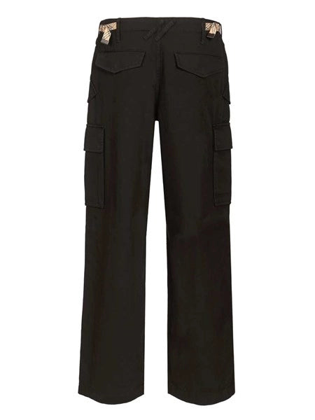 Pantaloni cargo in cotone