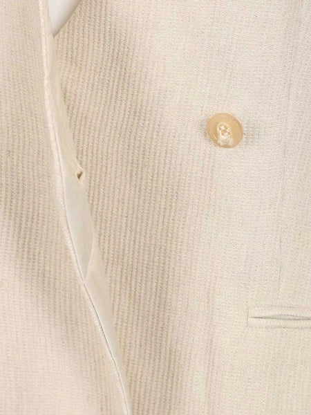Blazer in misto lino
