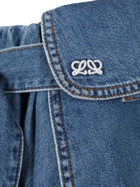 Gonna cargo in denim