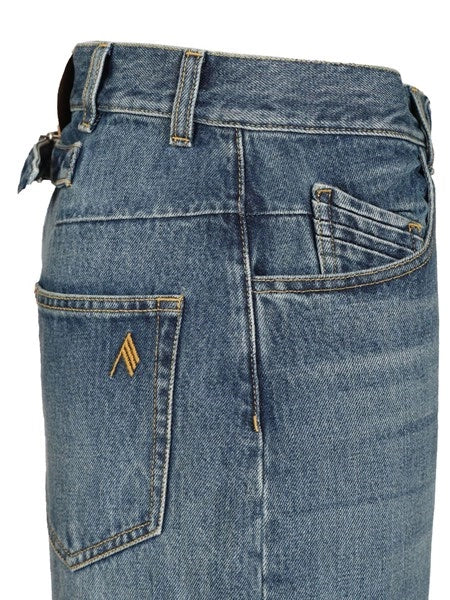 Pantaloni lunghi in denim
