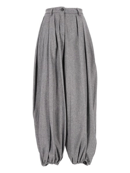Pantaloni Dilan in misto lana
